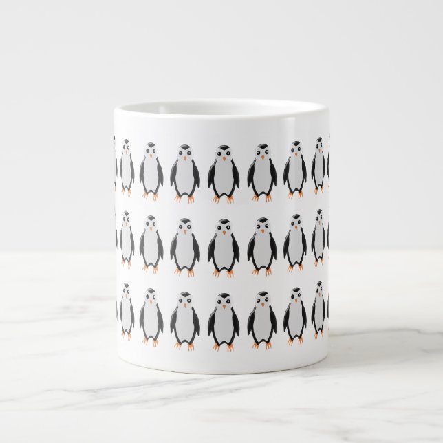 Pinguin Jumbo-Tasse (Vorderseite)