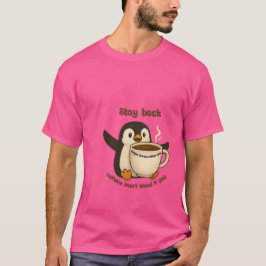 Pinguin-Kaffeewarnung T-Shirt