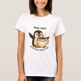 Pinguin-Kaffeewarnung T-Shirt