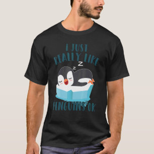 Pinguin Kinder, die ich wirklich wie Pinguine Ok m T-Shirt