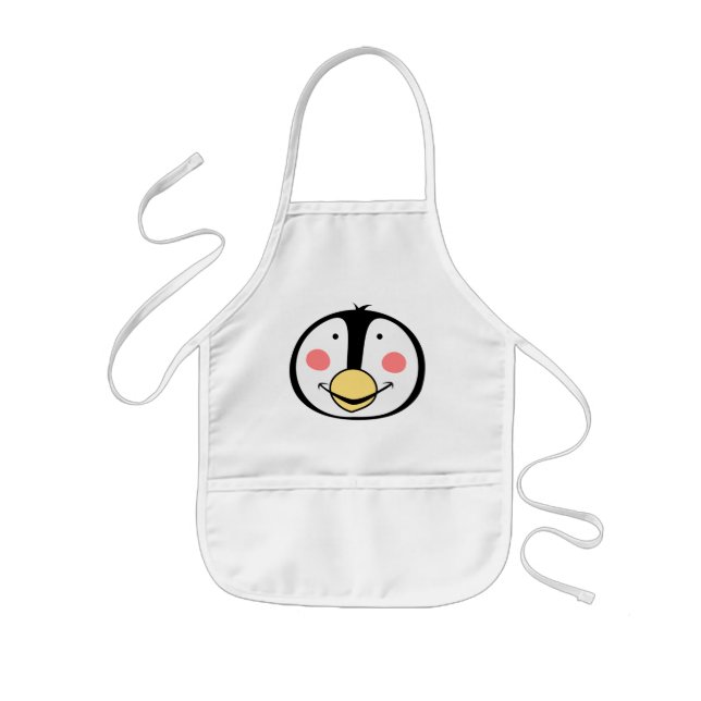 Pinguin Kinderschürze (Vorne)