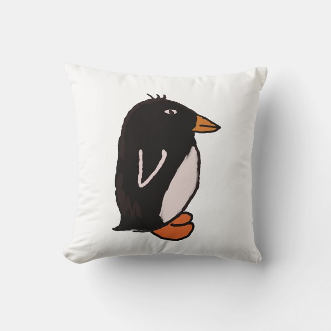 Pinguin Kissen (Vorderseite)