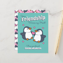 Pinguin-Klassenzimmer Valentine Niedlich Freundsch