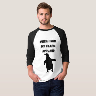 Pinguin klatscht unangemessen peinlich Beifall T-Shirt