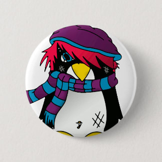 Pinguin-Knopf Button