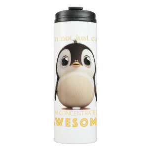 Pinguin konzentrierte Phantastische Niedlich Adora Thermosbecher