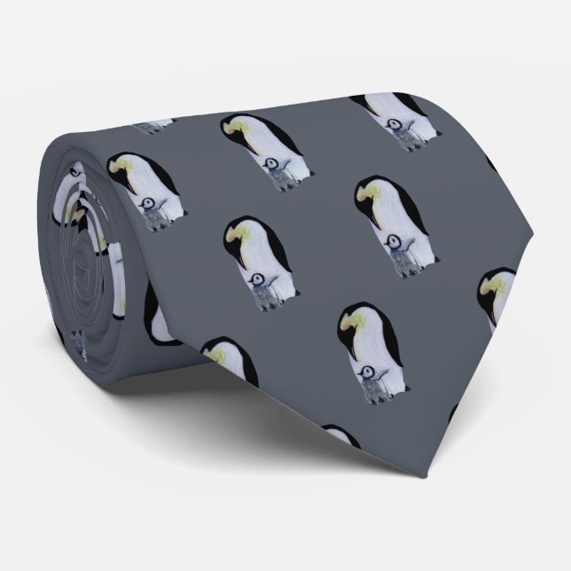 Pinguin Krawatte (Gerollt)