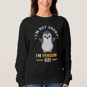 Pinguin Kurze Leute Im nicht Kurzen Pinguin Sweatshirt
