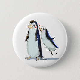 Pinguin-Kuss Button
