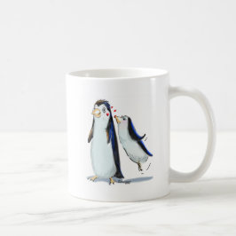 Pinguin-Kuss Kaffeetasse