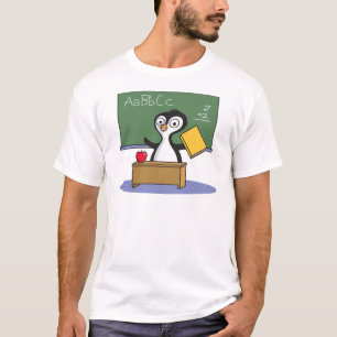 Pinguin-Lehrer T-Shirt