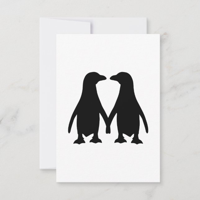 Pinguin-Liebe (Vorderseite)