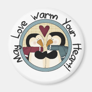 Pinguin Liebe Holiday Shirts und Geschenke Magnet