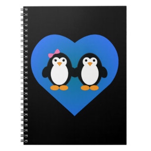 Pinguin-Liebe Notizblock