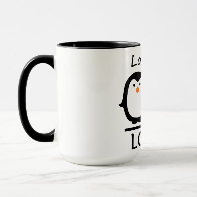 Pinguin-Liebe Tasse (Links)