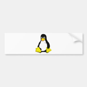 Pinguin Linux Tux Autoaufkleber