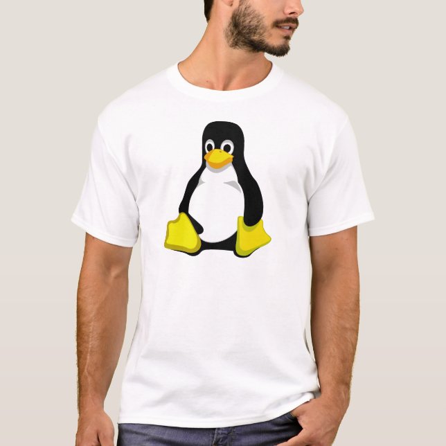 Pinguin Linux Tux T-Shirt (Vorderseite)