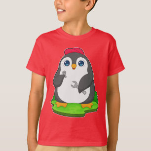 Pinguin Mechanic Wrench T-Shirt