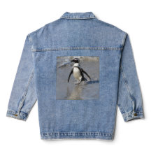 Pinguin mit Attitude, Jean Jacket.