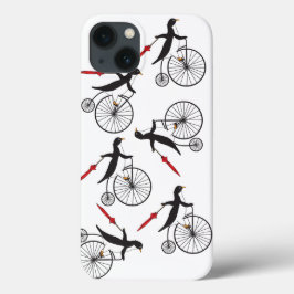 Pinguin mit hohem Radstand - für Telefone iPhone 13 Hülle