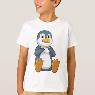 Pinguin mit Kaffee-Cup T-Shirt