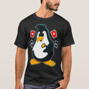 Pinguin mit Karten 1 T-Shirt