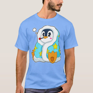 Pinguin mit klinischem Thermometer T-Shirt
