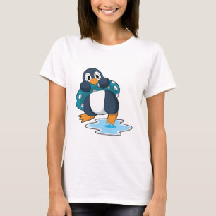 Pinguin mit Lifebuoy T-Shirt