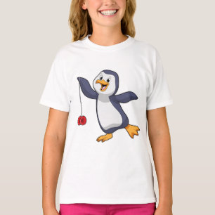 Pinguin mit Yo-Yo T-Shirt