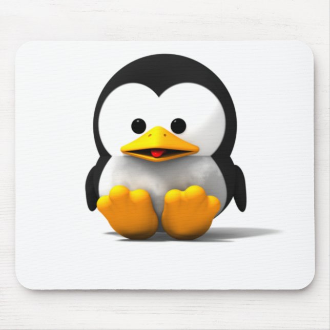 Pinguin Mousepad (Vorne)
