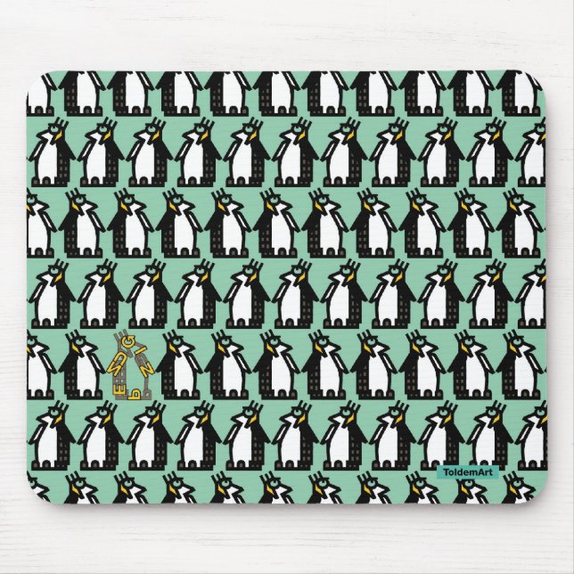Pinguin Mousepad (Vorne)