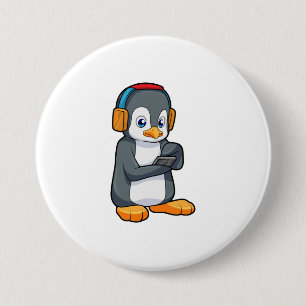 Pinguin Music Headphone Button