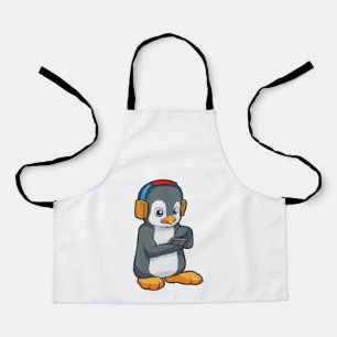 Pinguin Music Headphone Schürze