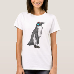 Pinguin Music Headphone T-Shirt