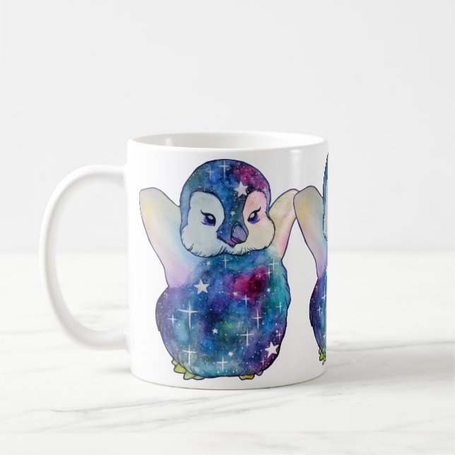 Pinguin namens Button Kaffeetasse (Links)