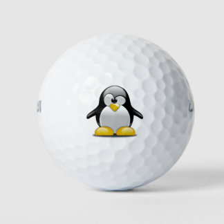 Pinguin, niedlich golfball