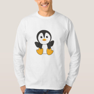 Pinguin Niedlicher Tiere für Kinder Funny Bird T-Shirt