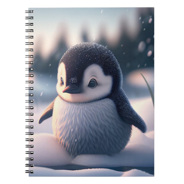 Pinguin Notizblock (Vorderseite)