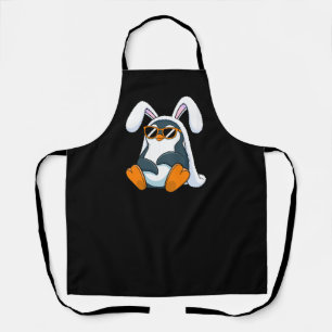 Pinguin Ostern Hase Cooler Pinguin Sonnenbrille Ki Schürze