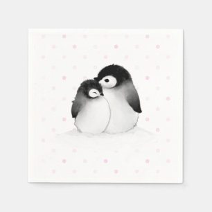 Pinguin Party Dekor Papier Napkins Serviette