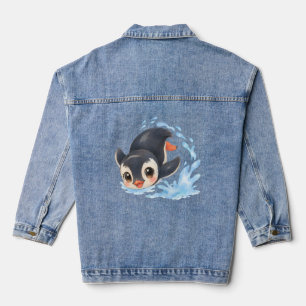 Pinguin Plitsch Platsch Jeansjacke
