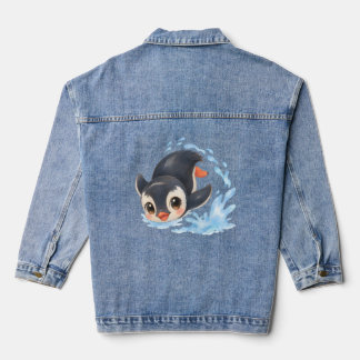 Pinguin Plitsch Platsch Jeansjacke