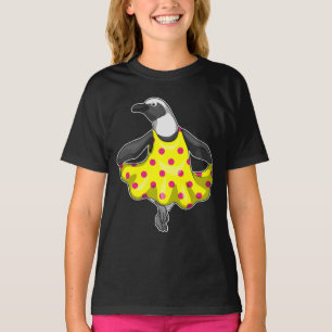 Pinguin-Polka-Punkte-Kleid T-Shirt