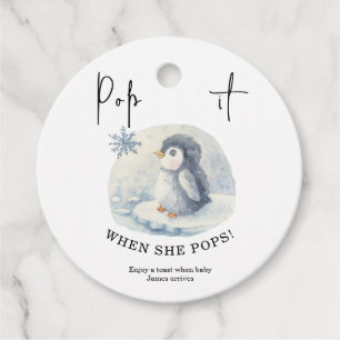 Pinguin - Pop, wenn sie Pop macht Geschenkanhänger