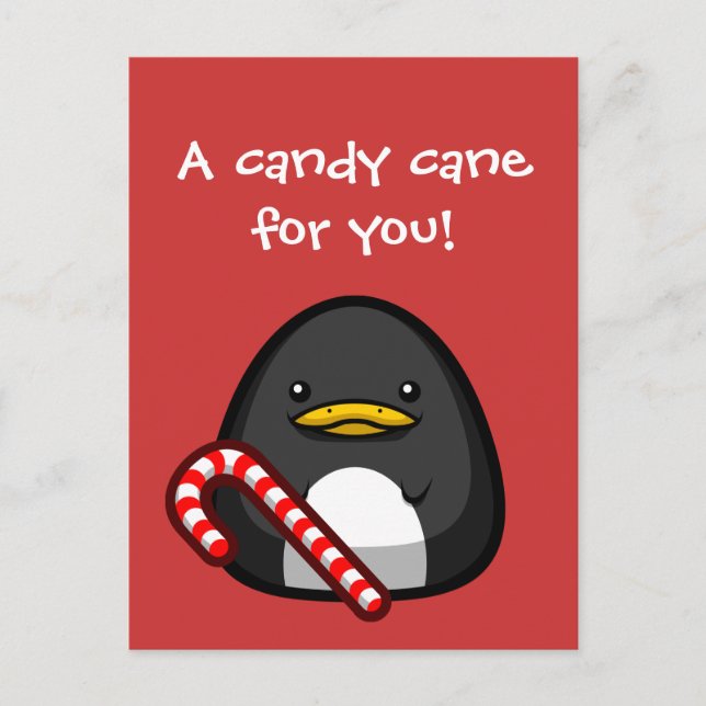 Pinguin Postcard Postkarte (Vorderseite)