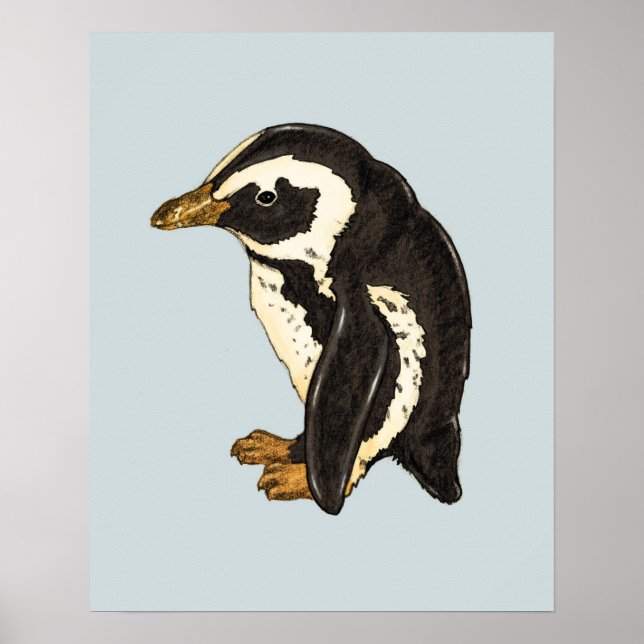 Pinguin Poster (Vorne)