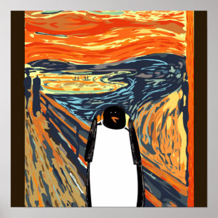 Pinguin-Poster Poster