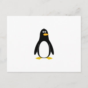 Pinguin Postkarte