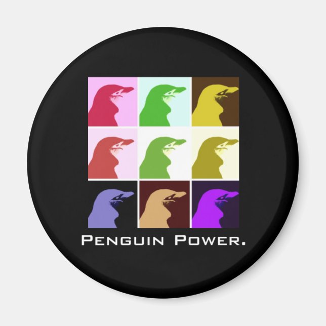 Pinguin Power Magnet (Vorne)