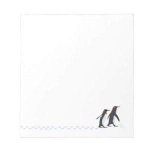 Pinguin Prints Notepad Notizblock